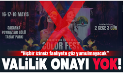 Poyrazlar'daki etkinliğe izin yok