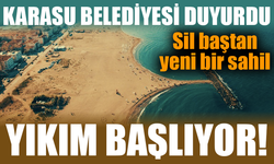 Karasu Belediyesi Duyurdu: Sahil Şeridinde Yıkım 15 Eylül’de Başlıyor!