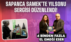 Sapanca SAMEK Yılsonu Sergisinde 4 Binden Fazla El Emeği Eser Sergilendi