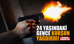 Tartışma kanlı bitti: 24 yaşındaki gence kurşun yağdırdı!