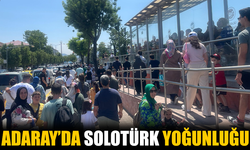 Adaray’da SOLOTÜRK yoğunluğu