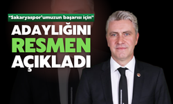 Sakaryaspor başkanlığı için aday oldu