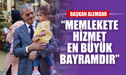 Başkan Alemdar'dan vatandaşlarla bir araya geldi