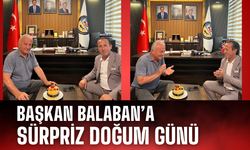 Muhtar Akıncık’tan Başkan Balaban’a Sürpriz Doğum Günü