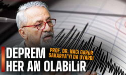 Naci Görür'den Sakarya'ya da deprem uyarısı