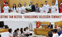 Figen Sakallıoğlu Anadolu Lisesi’nden Başkan Alemdar’a Teşekkür Ziyareti