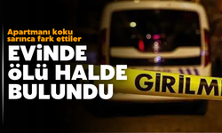 Apartmandan kötü kokular gelmesi üzerine bulundu!
