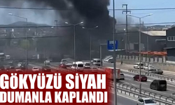 Döküm Fabrikasında Alevler Yükseldi: Komşuda Gökyüzü Karardı