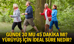 Günde 30 mu 45 Dakika mı? Yürüyüş İçin İdeal Süre Hangisi?