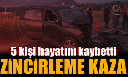 Zincirleme kazada aynı aileden 3 kişi hayatını kaybetti