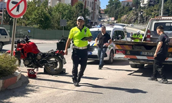 Motosiklet Kazası: Sürücü Yaralandı