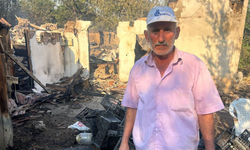 Evini Hortumla Söndürerek Kurtardı