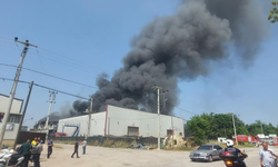 Kocaeli'de Boya Fabrikasında Yangın: Ekipler Müdahale Ediyor