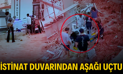 İstinat Duvarından Aşağı Düştü