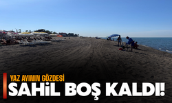 Karasu Sahili Bayramın İlk Günü Boş Kaldı