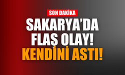 Yol kenarındaki ağaca kendini astı!