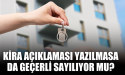 Kira Açıklaması Yazılmasa da Geçerli Sayılıyor mu?