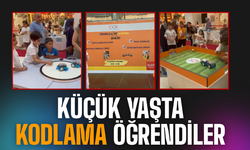 Küçük yaşta kodlama öğrendiler!
