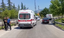 Sapaktan dönmeye çalışırken motordan düştü