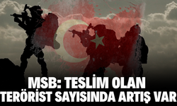 MSB: Ter*ör Örgütü Dağılma Sürecinde, Teslim Olan Ter*örist Sayısında Artış Var