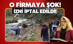 İzinsiz Su Çeken Firmanın Ruhsatı İptal Edildi
