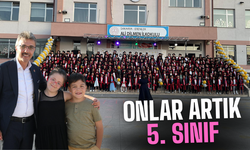 Onlar artık 5. sınıf!