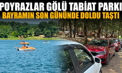 Poyrazlar Gölü Tabiat Parkı Ziyaretçi Akınına Uğradı!