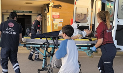 İnegöl’de Otomobilin Çarptığı Anne ve 3 Yaşındaki Oğlu Yaralandı