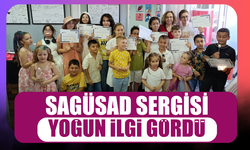 SAGÜSAD Çocuk Resim Sergisi Büyük İlgi Gördü