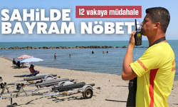 Sakarya sahillerinde bayram nöbeti! 12 vakaya müdahale