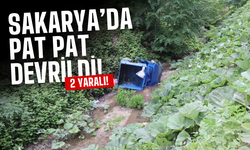 Sakarya’da Pat Pat Kazası: 2 Yaralı