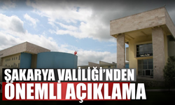 Sakarya Valiliği’ndan yasak duyurusu