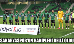 2026 Model Trendyol 1. Lig’de Sakaryaspor'un Rakipleri Belli Oldu