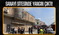 Sanayi sitesinde yangın çıktı!