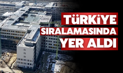 Sakarya Şehir Hastanesi Türkiye'de sıralamaya girdi
