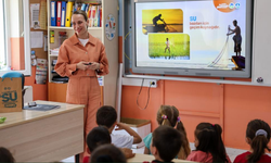 SASKİ’den miniklere 'Su Müfettişi' eğitimi