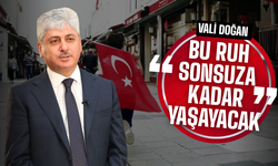 Vali Doğan: Bu Ruh Sonsuza Kadar Yaşayacak"