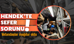 Hendek'te otobüs seferi az geldi vatandaşlar mağdur oldu