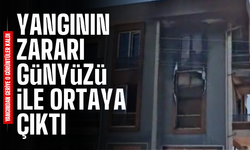 Yangın günyüzü ile ortaya çıktı