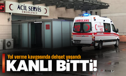 Yol verme kavgasında kan aktı