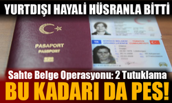Yurtdışı Hayali Hüsranla Bitti! Jandarma yakaladı