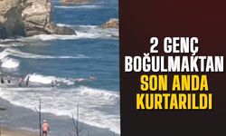 Boğulmaktan son anda kurtardılar: Yaşam savaşı böyle görüntülendi!