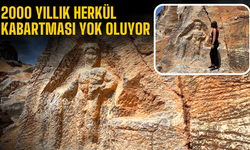2 Bin Yıllık Herkül Kabartması Tahrip Edildi: Tarih Göz Göre Göre Yok Oluyor