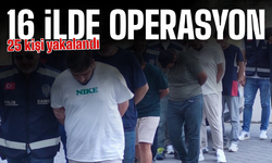 16 İlde Dolandırıcılık Operasyonu