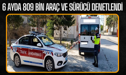 Sakarya Jandarmasından Trafik Güvencesi: 6 Ayda 809 Bin Araç ve Sürücü Denetlendi