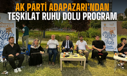 AK Parti Adapazarı’ndan Teşkilat Ruhu Dolu Program