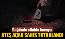 Düğünde Havaya Ateş Açan Şahıs Tutuklandı