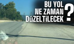 Sürücüler bu yoldan şikayetçi