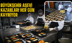 Büyükşehir Aşevi Kazanları Her Gün Kaynıyor