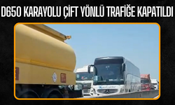 Geyve’deki Orman Yangını Nedeniyle D650 Karayolu Çift Yönlü Trafiğe Kapatıldı
